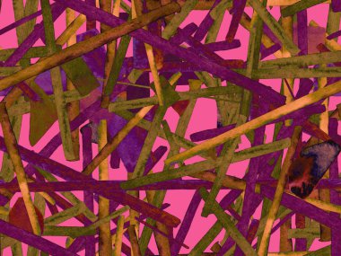 Bauhaus Kusursuz Düzen. Suluboya Geometrik Kırmızı Pembe Çizgiler Tasarımı. Sanat Organik Geo Arkaplanı. Büyük Moda Asgari Baskısı. Moda Eğlencesi Soyut Boyası Suluboya Renk Çizgileri.