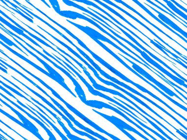 Afrika deseni. Çizgili, kusursuz desen. Klasik Mavi ve İndigo Zebra Cilt İzi. Hayvan kamuflajı arka planı. Geometrik hayvan dokusu. Suluboya Kamuflaj Tasarımı. Soyut Safari Döşemesi.