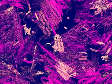 Yaratıcı Boya Başlığı. Yatay Şablon için Mor Arkaplanda Sevimli Büyük Çağdaş Geometrik Kusursuz Desen. Büyük Çağdaş Küçük Yazdırma. Soyut Boya Başlığı.