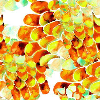 Pas turuncu yılanı kusursuz desen. Suluboya El Çizilmiş Piton Yazısı. Kobra Derisi Egzotik Doku. Geometrik Yılan Arkaplanı. Zehir ve Yılan derisi. Suluboya El Boyalı Döşeme Deseni.