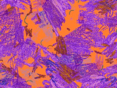 Modern Yazı Başlığı. Yatay Şablon Mor Arkaplan Üzerine Şirin Büyük Modern Geometrik Kusursuz Desen. Büyük Moda Asgari Baskı. Tebeşir Yazı Başlığı.