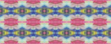 Kilim Rastgele Halı dokusu. Sembol geometrik mayo deseni. Boyalı fırça Aztek arka planı. Mavi, Kırmızı, Yeşil Pastel Eğlenceli Dikdörtgen İkat İlişkisi. Etnik Kusursuz Düzen. Suluboya Etnik Tasarım. 