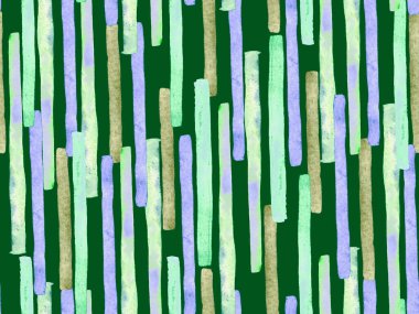 Bauhaus Kusursuz Düzen. Suluboya Geometrik Yeşil Teal Çizgileri Tasarımı. Sanat Organik Geo Arkaplanı. Büyük Moda Asgari Baskı. Moda Eğlencesi Soyut Boyası Suluboya Renk Çizgileri.