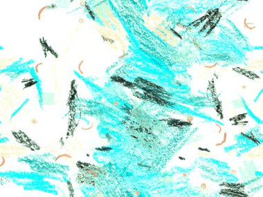 Güzel pastel boya dokusu. Şirin Büyük Sanatsal Geometrik Mavinin Kusursuz Şablonu, Yatay Şablon için Indigo Arkaplanı. Büyük Moda Asgari Baskı. Moda Boya Dokusu.