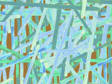 Bauhaus Kusursuz Düzen. Suluboya Geometrik Yeşil Teal Çizgileri Tasarımı. Sanat Organik Geo Arkaplanı. Büyük Moda Asgari Baskı. Moda Eğlencesi Soyut Boyası Suluboya Renk Çizgileri.