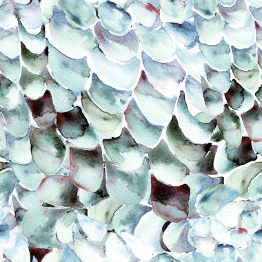 Mavi Turkuaz Yılan Kusursuz Şablon. Suluboya El Çizilmiş Piton Yazısı. Kobra Derisi Egzotik Doku. Geometrik Yılan Arkaplanı. Zehir ve Yılan derisi. Suluboya El Boyalı Döşeme Deseni.