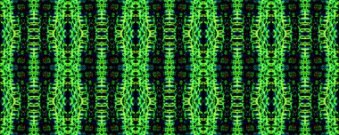 Yılan Derisi Rastgele Doku. Eğlenceli Dikdörtgen İkat Uyumu. Etnik Kusursuz Düzen. Suluboya Etnik Tasarım. Boya fırçası Python arka planı. Sembol geometrik mayo deseni. Turkuaz ve siyah