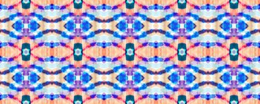 Aztek Geometrik Tekstil Sınırı Psikedelik Gökkuşağı Allover Organik Mayo Tasarımı. Geo Ogee Tile. Ogee Kusursuz Doku. Ikat Deseni. Suluboya El Tekstil. Yaratıcı Navajo Ikat Arkaplanı.