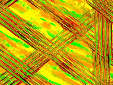 Suluboya Kamuflaj Tasarımı. Soyut Safari fayansı. Yeşil ve Kırmızı Hayvan Kamuflaj Arkaplanı. Afrika deseni. Çizgili, kusursuz desen. Geometrik hayvan dokusu. Zebra Derisi Yazdırma.