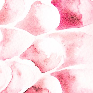 Pembe Kırmızı Yılan Tasarımı. Suluboya El Çizilmiş Piton Yazısı. Kobra Derisi Egzotik Doku. Geometrik Yılan Arkaplanı. Zehir ve Yılan derisi. Suluboya El Boyalı Arkaplan.