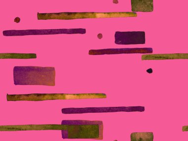 Bauhaus Kusursuz Düzen. Suluboya Geometrik Kırmızı Pembe Çizgiler Tasarımı. Sanat Organik Geo Arkaplanı. Büyük Yaratıcı Asgari Yazdırma. Moda Eğlencesi Soyut Boyası Suluboya Renk Çizgileri.
