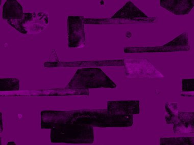 Bauhaus Kusursuz Düzen. Suluboya Geometrik Mor Çizgiler Tasarımı. Sanat Organik Geo Arkaplanı. Büyük Moda Asgari Baskı. Moda Eğlencesi Soyut Boyası Suluboya Renk Çizgileri.