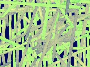 Bauhaus Kusursuz Düzen. Suluboya Geometrik Yeşil Teal Çizgileri Tasarımı. Sanat Organik Geo Arkaplanı. Büyük Sanatsal Asgari Baskı. Moda Eğlencesi Soyut Boyası Suluboya Renk Çizgileri.