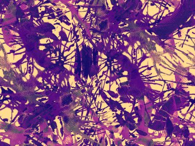 Tehlike izi yok. Kırmızı suluboya fırça darbesi grunge tasarımı. Suluboya boya boya tasarımı. Kademeli mürekkep lekeleri. Çamur tabakası. Sıvı damlayan fırça sonsuz iz. 