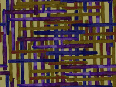 Bauhaus Kusursuz Düzen. Suluboya Geometrik Yeşil Teal Çizgileri Tasarımı. Sanat Organik Geo Arkaplanı. Büyük Sanatsal Asgari Baskı. Moda Eğlencesi Soyut Boyası Suluboya Renk Çizgileri.