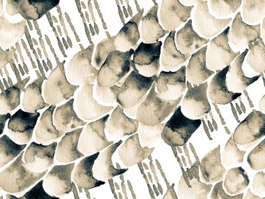 Siyah ve Beyaz Leopar desensiz. Suluboya El Çita Yazısı. Vahşi Cilt Egzotik Doku. Geometrik Kürk arka planı. Leopar ve Jaguar Deri. Suluboya El Boyalı Cilt Deseni.