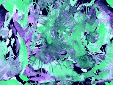 Püskürme izi yok. Mavi suluboya fırça darbesi grunge tasarımı. Suluboya boya boya tasarımı. Elle çizilmiş mürekkep lekeleri. Toprak sıçrama deseni. Sıvı damlayan fırça sonsuz iz.