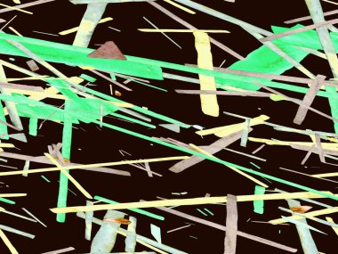 Bauhaus Kusursuz Düzen. Suluboya Geometrik Yeşil Teal Çizgileri Tasarımı. Sanat Organik Geo Arkaplanı. Büyük Yaratıcı Asgari Yazdırma. Moda Eğlencesi Soyut Boyası Suluboya Renk Çizgileri.