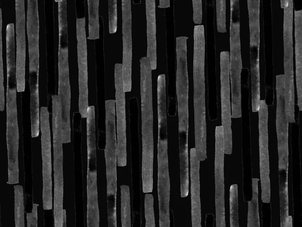Bauhaus Zökkenőmentes Minta Akvarell Geometrikus Fekete Fehér Vonalak Tervezése Art — Stock Fotó