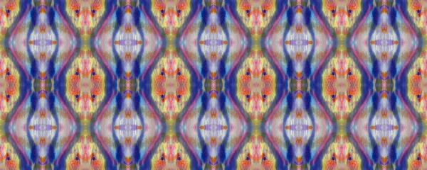 Sembol geometrik mayo deseni. Kilim Rastgele Halı dokusu. Boyalı fırça Aztek arka planı. Suluboya Etnik Tasarım. Mavi, Kırmızı, Yeşil Pastel Eğlenceli Dikdörtgen İkat İlişkisi. Etnik Kusursuz Desen.