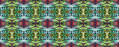 Mavi, Kırmızı, Yeşil Pastel Eğlenceli Dikdörtgen İkat İlişkisi. Etnik Kusursuz Düzen. Sembol geometrik mayo deseni. Boyalı fırça Aztek arka planı. Suluboya Etnik Tasarım. Kilim Halı Rastgele Dokusu. 