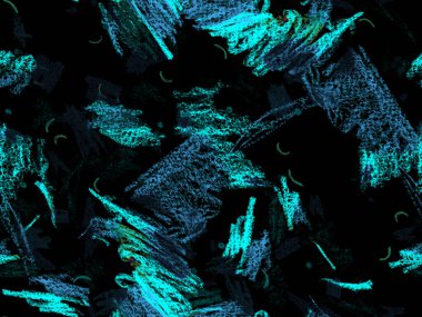 Modern Yazı Başlığı. Şirin Büyük Sanatsal Geometrik Mavide Kusursuz Desen Yatay Şablon için İndigo Arkaplanı. Büyük Yaratıcı Asgari Yazdırma. Tebeşir Yazı Başlığı.