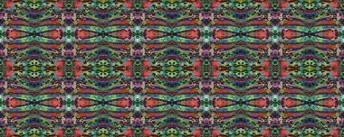 Kilim Rastgele Halı dokusu. Boyalı fırça Aztek arka planı. Mavi, Kırmızı, Yeşil Pastel Eğlenceli Dikdörtgen İkat İlişkisi. Etnik Kusursuz Düzen. Suluboya Etnik Tasarım. Sembol Geometrik Mayo Şablonu. 