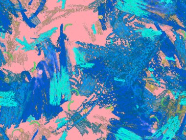 Soyut Başlık Deseni. Kırmızı, Yeşil, Mavi Yatay Şablon Üzerine Şirin Büyük Sanatsal Kusursuz Şekil. Büyük Olağandışı Asgari Parmak izi. Sanatsal Başlık Deseni.