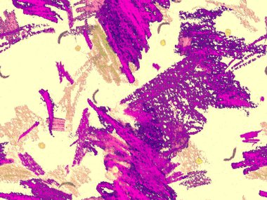 Güzel pastel boya dokusu. Kırmızı Üzerine Şirin Büyük Olağandışı Geometrik Desen, Yatay Şablon İçin Pembe Arkaplan. Büyük Moda Asgari Baskı. Moda Boya Dokusu.