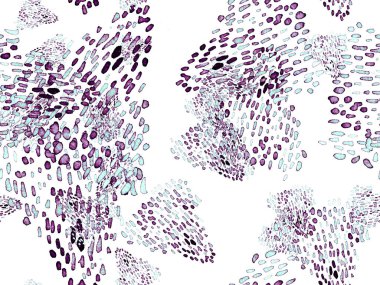 Çivit mavisi, kusursuz hayvan deseni. Suluboya el izi. Afrika egzotik kamuflajı. Geometrik suluboya arka plan. Vahşi hayvan kürkü dokusu. Suluboya El Boyalı Cilt Deseni.