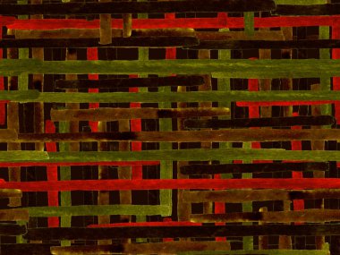 Bauhaus Kusursuz Düzen. Suluboya Geometrik Kırmızı Pembe Çizgiler Tasarımı. Sanat Organik Geo Arkaplanı. Büyük Çağdaş Asgari Yazdırma. Moda Eğlencesi Soyut Boyası Suluboya Renk Çizgileri.