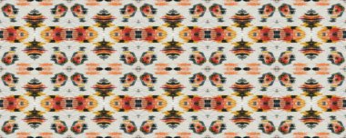 Suluboya Etnik Tasarım. Boyalı fırça Aztek arka planı. Kilim Rastgele Halı dokusu. Beyaz, Gri ve Kırmızı Dikdörtgen İkat Uyum. Etnik Kusursuz Düzen. Sembol Geometrik Mayo Şablonu. 