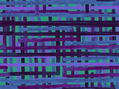 Bauhaus Kusursuz Düzen. Suluboya Geometrik İndigo, Mavi Çizgiler Tasarımı. Sanat Organik Geo Arkaplanı. Büyük Moda Asgari Baskı. Moda Eğlencesi Soyut Boyası Suluboya Renk Çizgileri.