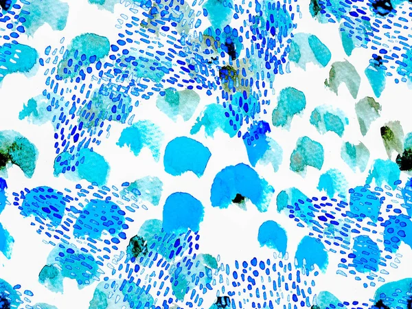 Yeşil Leopar Kusursuz Desen. Suluboya El Çita Yazısı. Vahşi Cilt Egzotik Doku. Geometrik Kürk arka planı. Leopar ve Jaguar Deri. Suluboya El Boyalı Cilt Deseni.