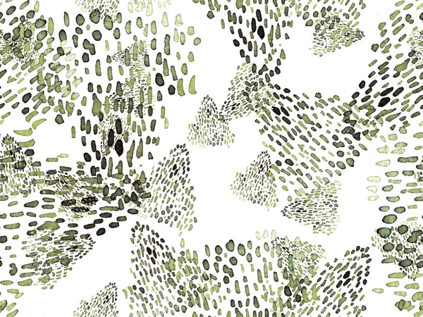 Portakal rengi, kusursuz hayvan deseni. Suluboya el izi. Afrika egzotik kamuflajı. Geometrik suluboya arka plan. Vahşi hayvan kürkü dokusu. Suluboya El Boyalı Cilt Deseni.