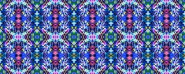 Batik Kravat Boyası Sınırı. Modern Japon Arkaplanı. Çoklu Renkli Minimal Kumaş. Suluboya fırça darbesi dokusu. Shibori Kusursuz Düzen. Suluboya Organik Tasarım. Doğal Döşeme. Boyalı Soyut Dokuyu Bağla.