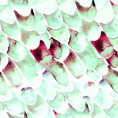 Mavi Turkuaz Yılan Kusursuz Şablon. Suluboya El Çizilmiş Piton Yazısı. Kobra Derisi Egzotik Doku. Geometrik Yılan Arkaplanı. Zehir ve Yılan derisi. Suluboya El Boyalı Döşeme Deseni.