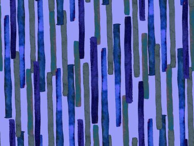 Bauhaus Kusursuz Düzen. Suluboya Geometrik İndigo, Mavi Çizgiler Tasarımı. Sanat Organik Geo Arkaplanı. Büyük Olağandışı Asgari Parmak izi. Moda Eğlencesi Soyut Boyası Suluboya Renk Çizgileri.