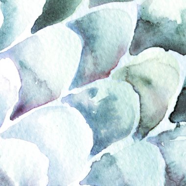 Turkuaz Mavi Yılan Tasarımı. Suluboya El Çizilmiş Piton Yazısı. Kobra Derisi Egzotik Doku. Geometrik Yılan Arkaplanı. Zehir ve Yılan derisi. Suluboya El Boyalı Arkaplan.