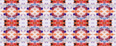 Sembol geometrik mayo deseni. Boyalı fırça Aztek arka planı. Suluboya Etnik Tasarım. Siyah, Kırmızı, Yeşil Pastel Eğlenceli Dikdörtgen İkat İlişkisi. Etnik Kusursuz Düzen. Kilim Halı Rastgele Dokusu. 