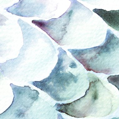 Turkuaz Mavi Yılan Tasarımı. Suluboya El Çizilmiş Piton Yazısı. Kobra Derisi Egzotik Doku. Geometrik Yılan Arkaplanı. Zehir ve Yılan derisi. Suluboya El Boyalı Arkaplan.