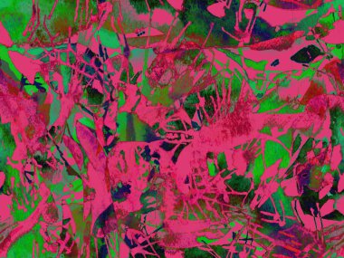 Sıvı, pürüzsüz desen. Kırmızı suluboya fırça darbesi grunge tasarımı. Suluboya boya boya tasarımı. Kademeli mürekkep lekeleri. Çamur tabakası. Sıvı damlayan fırça sonsuz iz. 