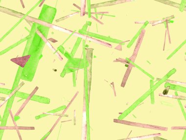 Bauhaus Kusursuz Düzen. Suluboya Geometrik Sarı Safran Çizgileri Tasarımı. Sanat Organik Geo Arkaplanı. Büyük Yaratıcı Asgari Yazdırma. Moda Eğlencesi Soyut Boyası Suluboya Renk Çizgileri.