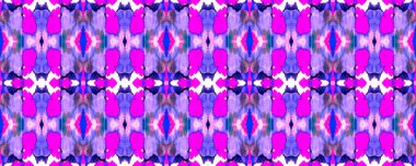 Fas Retro Doku. Magenta ve Pembe Yaz Mozaiği. Coğrafya Portekiz Ikat Anlaşması. Suluboya Etnik Tasarım. Canlı Geometrik Mayo Kalıbı. Etnik Kusursuz Desen.