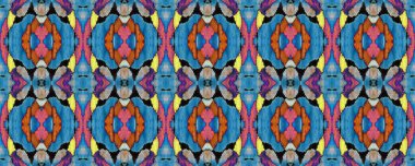 Yaz Mozaik Arkaplanı. Coğrafya Portekiz Ikat Anlaşması. Suluboya Etnik Tasarım. Yeşil, Mavi ve Sarı Fas Retro Doku. Canlı Geometrik Mayo Kalıbı. Etnik Kusursuz Desen.