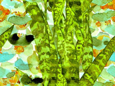 soyut arkaplan, düzenlenmiş suluboya resim