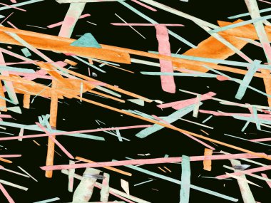 Bauhaus Kusursuz Düzen. Suluboya Geometrik Kırmızı Pembe Çizgiler Tasarımı. Sanat Organik Geo Arkaplanı. Büyük Moda Asgari Baskısı. Moda Eğlencesi Soyut Boyası Suluboya Renk Çizgileri.