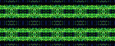 Suluboya Etnik Tasarım. Boya fırçası Python arka planı. Sembol geometrik mayo deseni. Turkuaz ve siyah Eğlence Dikdörtgeni İkat Uyumluluğu. Etnik Kusursuz Düzen. Yılan Derisi Rastgele Doku.