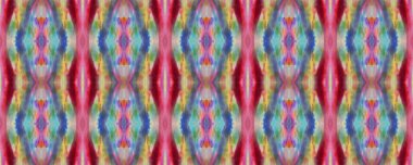 Suluboya Etnik Tasarım. Sembol geometrik mayo deseni. Boyalı fırça Aztek arka planı. Kilim Rastgele Halı dokusu. Mavi, Kırmızı, Yeşil Pastel Eğlenceli Dikdörtgen İkat İlişkisi. Etnik Kusursuz Desen.