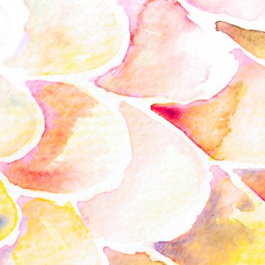 Bronz Portakal Yılan Tasarımı. Suluboya El Çizilmiş Piton Yazısı. Kobra Derisi Egzotik Doku. Geometrik Yılan Arkaplanı. Zehir ve Yılan derisi. Suluboya El Boyalı Arkaplan.